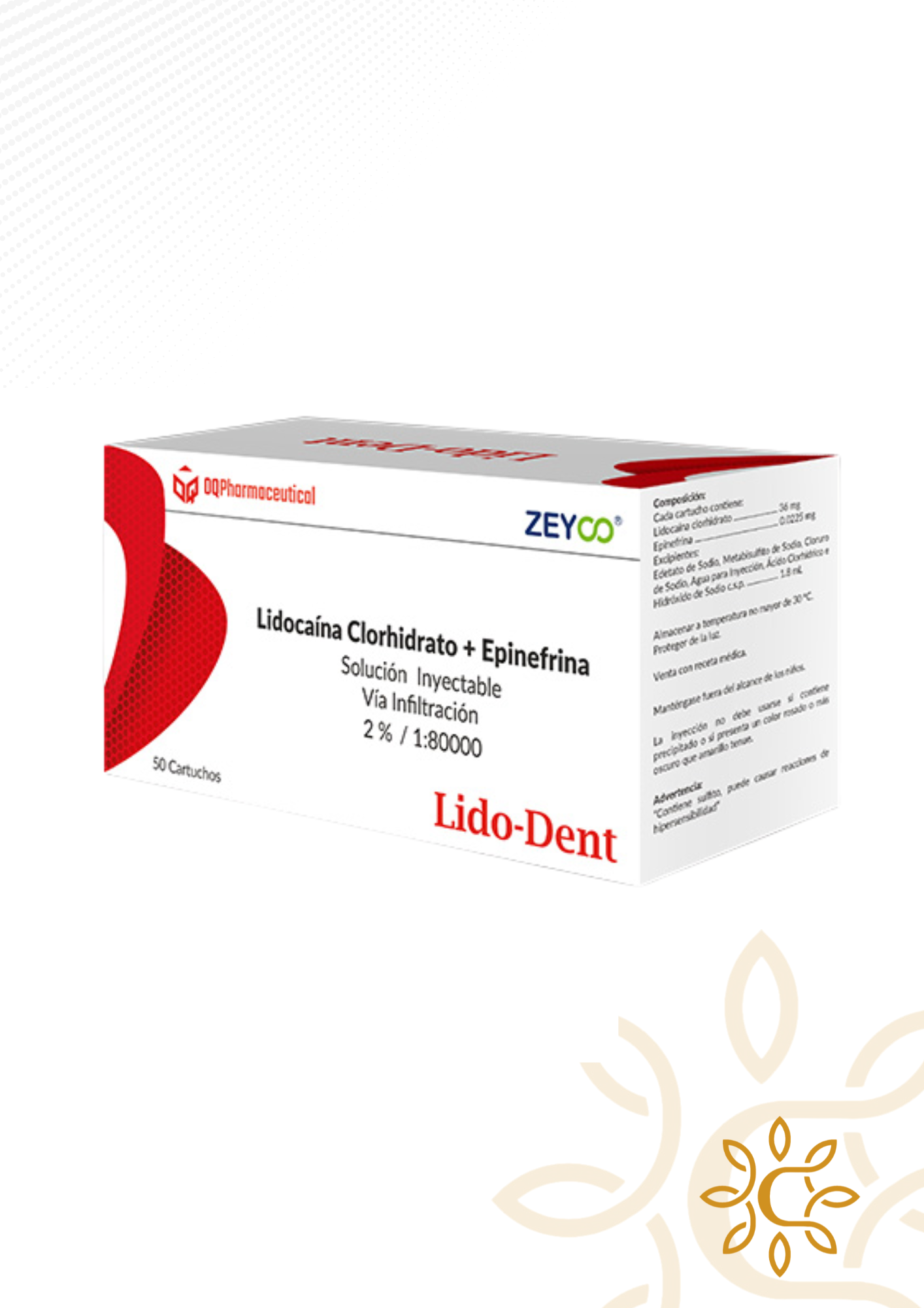 Anestesia al 2% plástica (Caja)